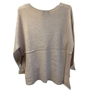 Kerisma Dusty Rose Lightweight knit Airy 3/4 Slight Bell Sleeve Top - NWOT